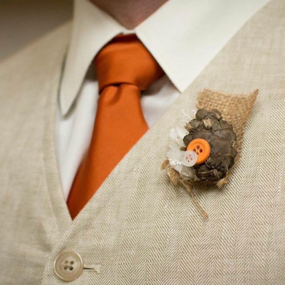 Orange Tie